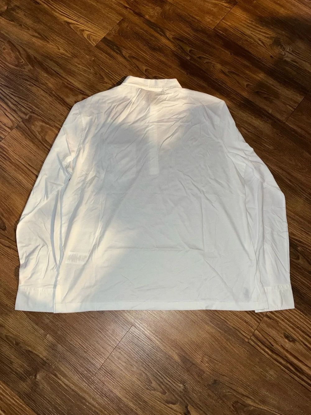 Polo Ralph Lauren White Henley Long-Sleeve Polo Shirt
